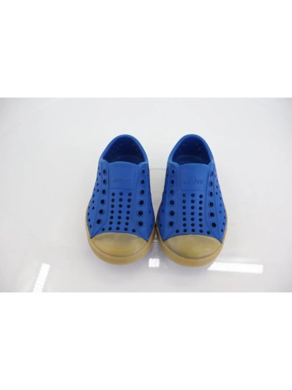Native Shoes Jefferson Slip On Sneakers Toddler Size 5 Blue Rubber Kids EVA